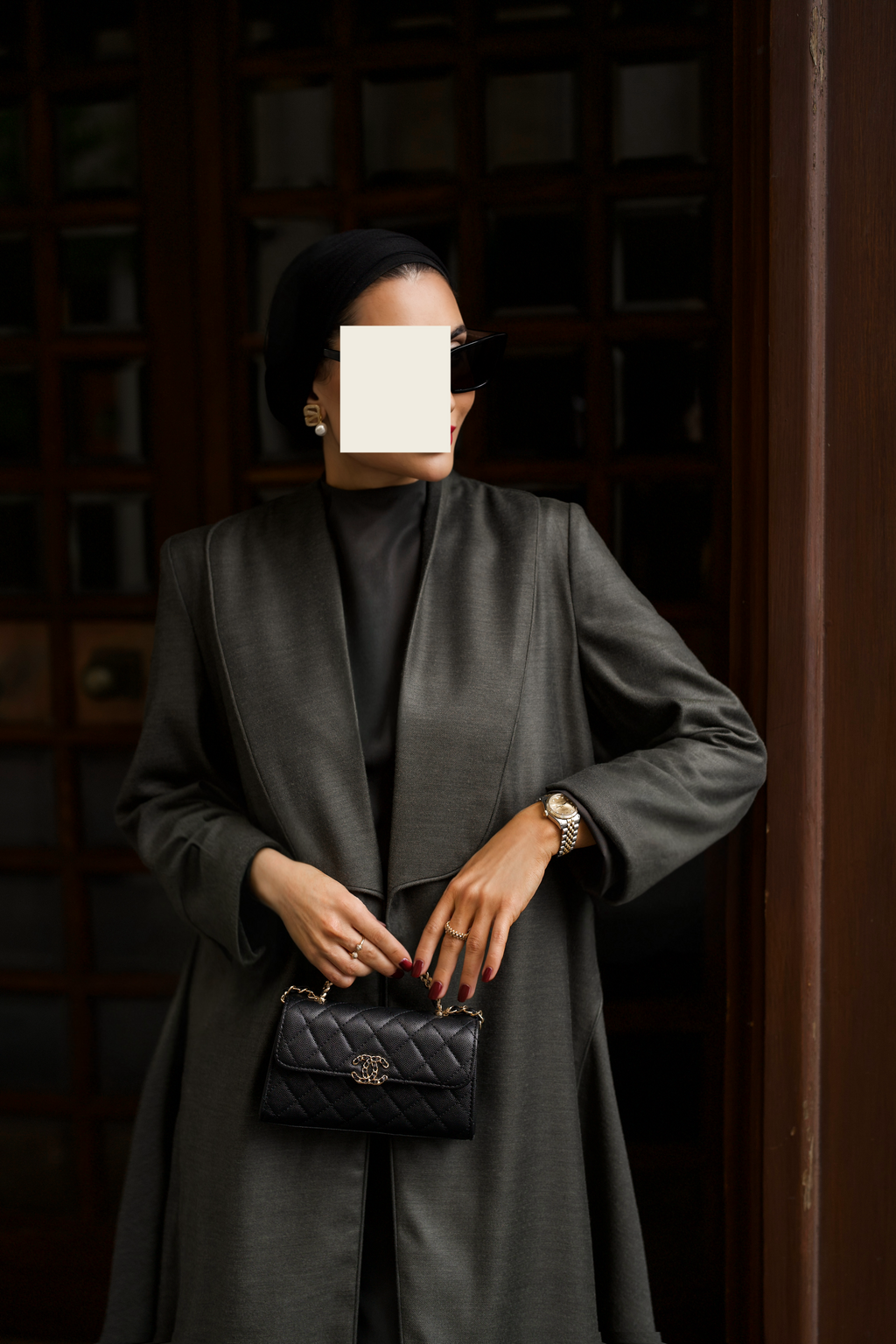 CHARCOAL TRAUPE TRAVEL SUIT
